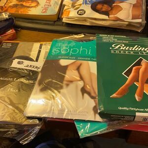 Lot of Pantyhose plus-size
